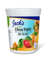 Jack's Nutrients Jacks CLASSIC Citrus FeED 20-10-20 Soluble Plant Food 1.5lb