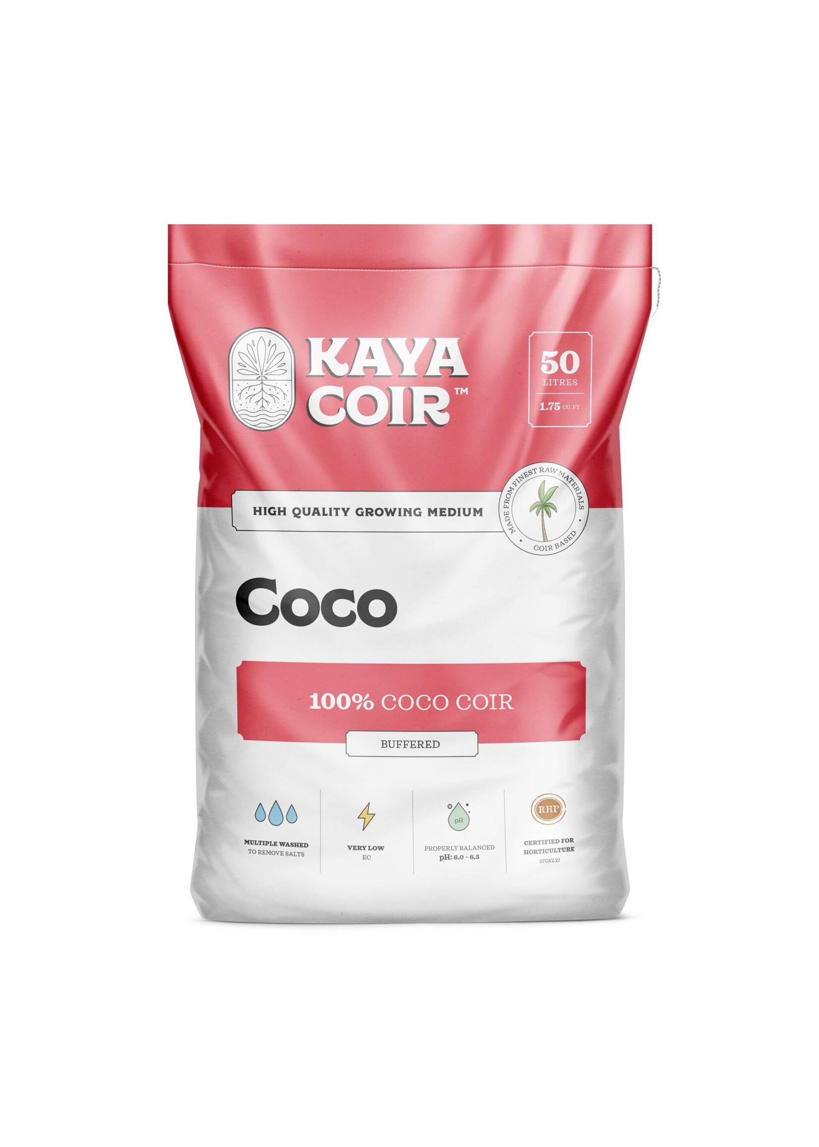 Kaya Kaya 100% Coco Coir RHP 50L