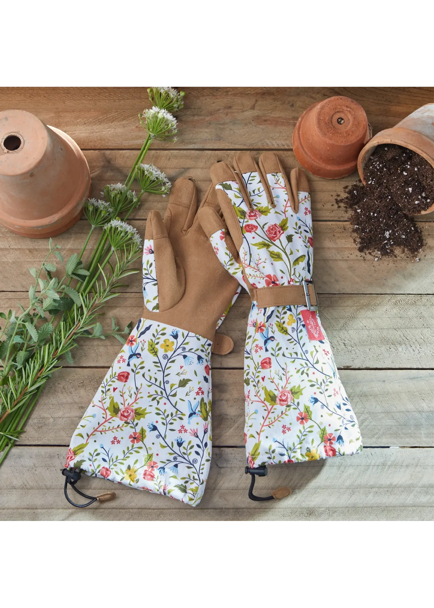 Womanswork Womanswork Arm Saver Gloves Garden of Paradise