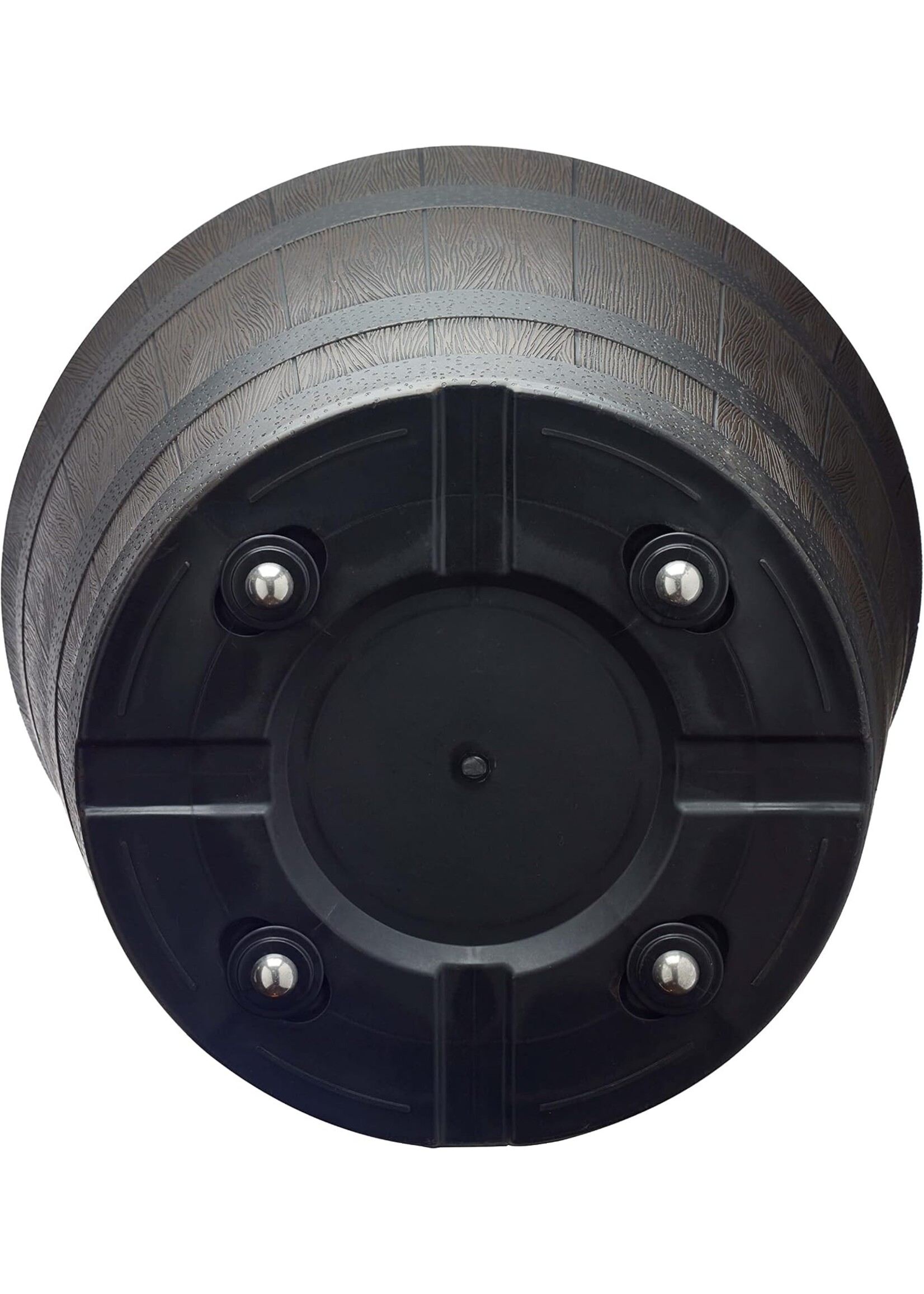 Southern Patio Southern Patio Whiskey Wine Barrel Planter 22 inch with Wheels