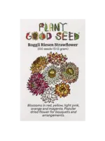 Plant Good Seed Company Strawflower - Roggli Riesen Organic