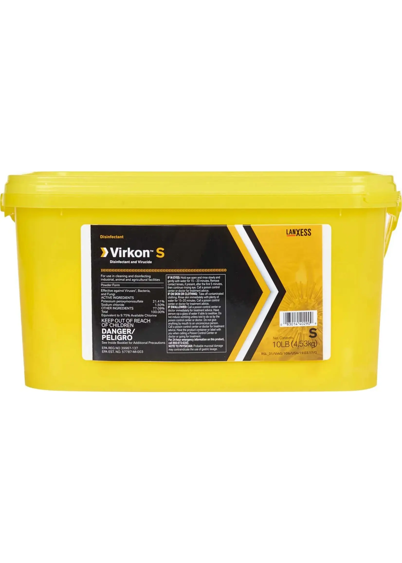 Virkon S Disinfectant and Virucide 10lb