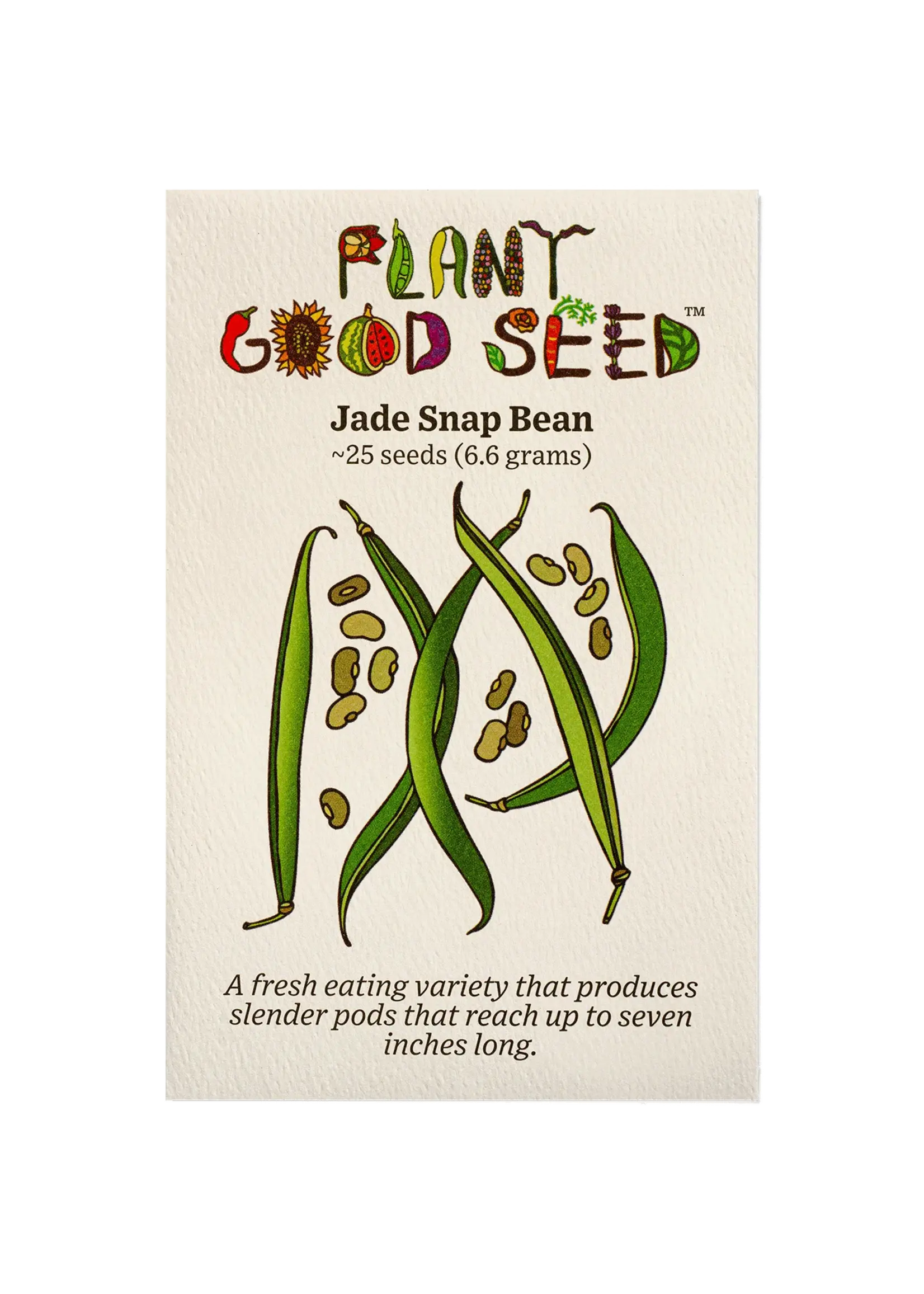 Plant Good Seed Company Snap Bean - Jade Organic