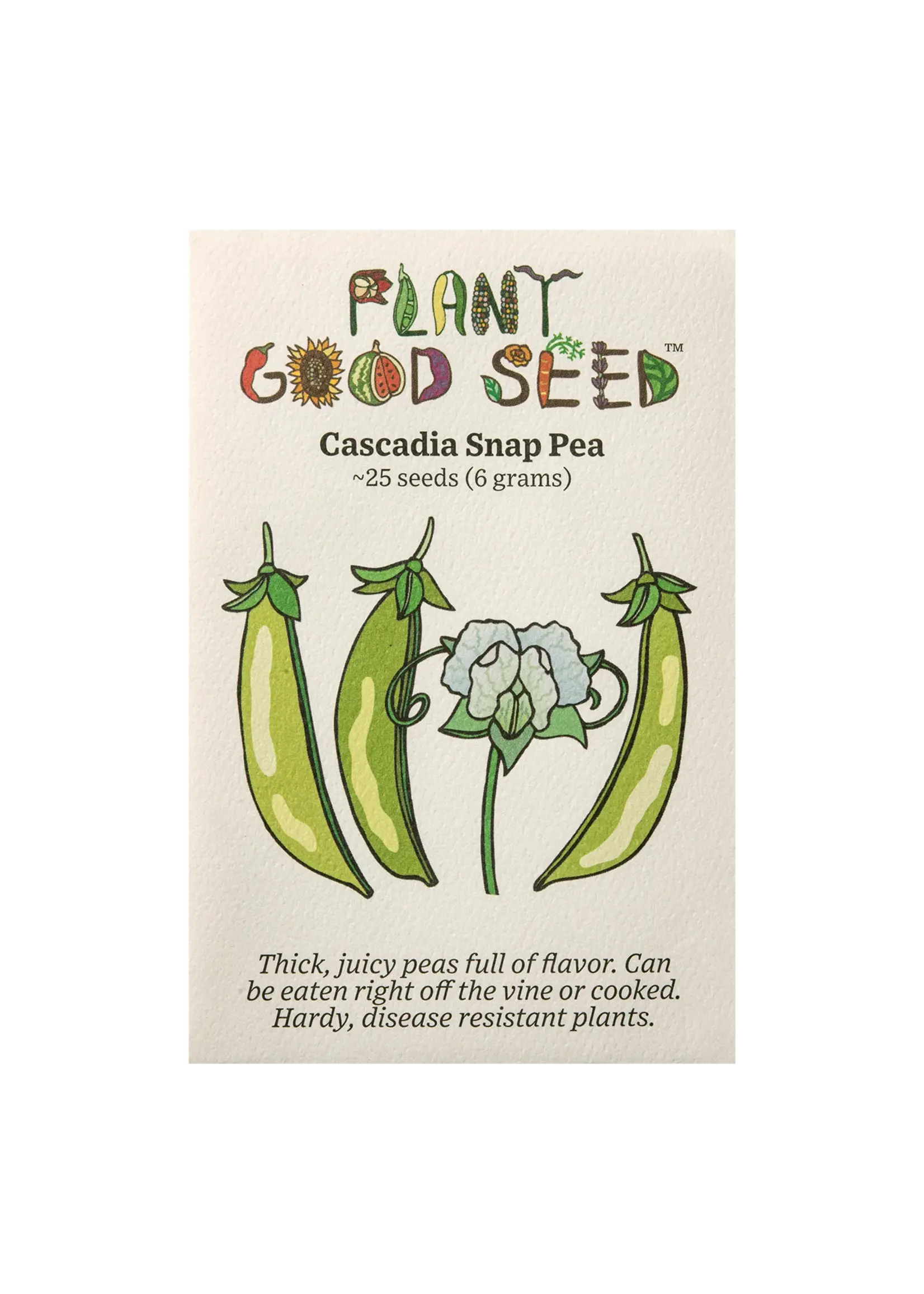 Plant Good Seed Company Pea - Cascadia Snap Organic