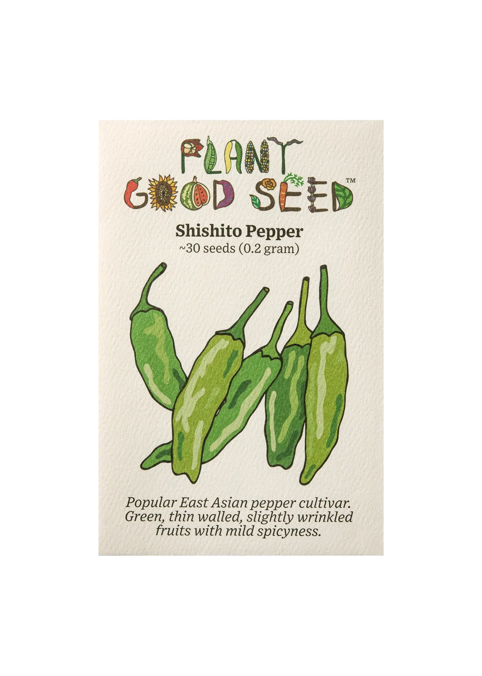 Plant Good Seed Company Pepper - Shishito Organic