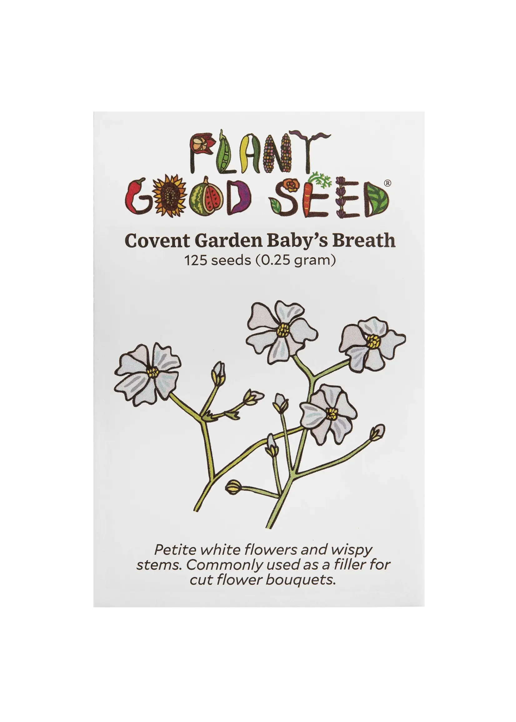 Plant Good Seed Company Flower Seeds - Baby's Breath