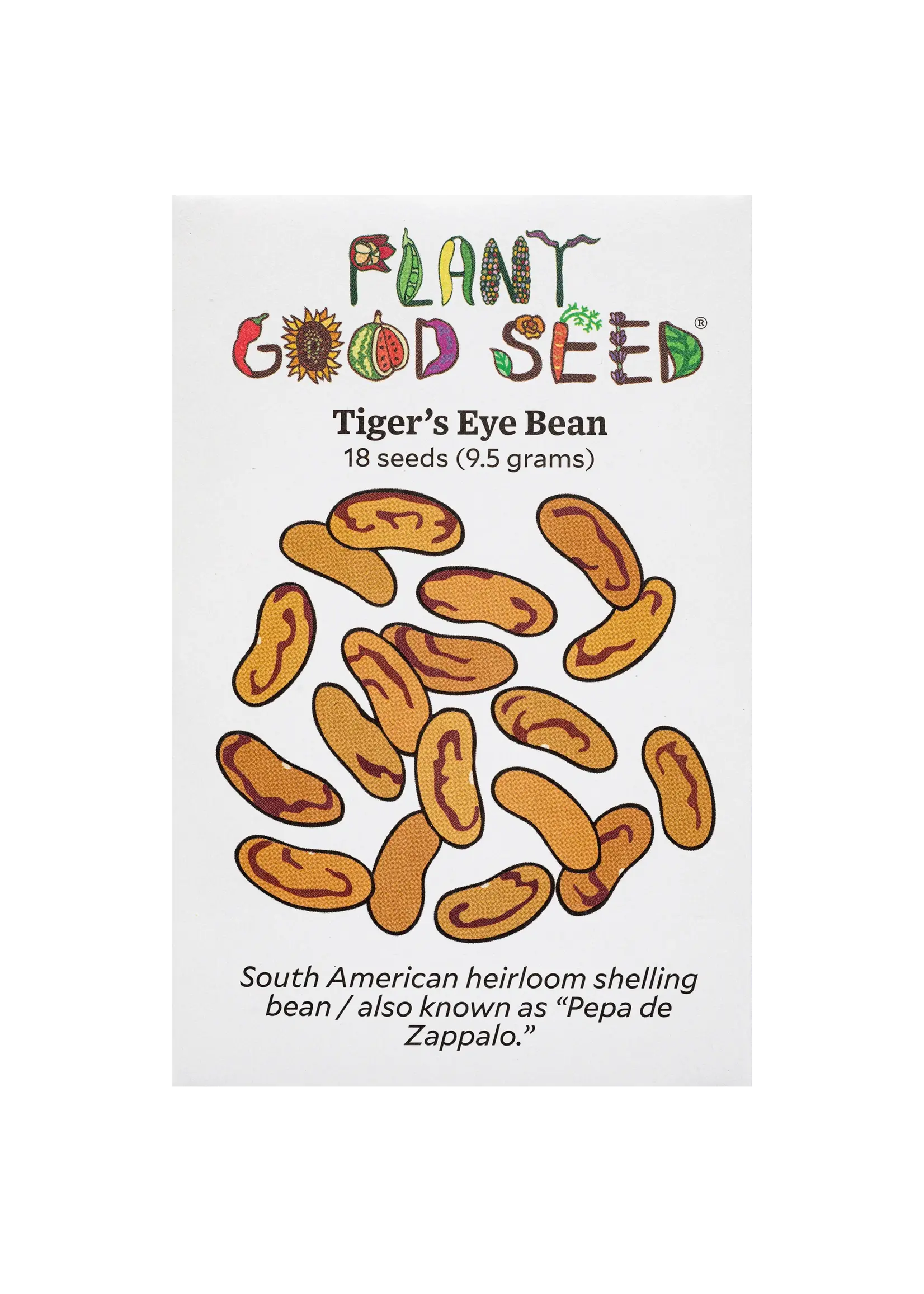 Plant Good Seed Company Bean - Tiger's Eye Organic