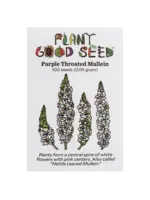 Plant Good Seed Company Mullein - Purple Throated Organic