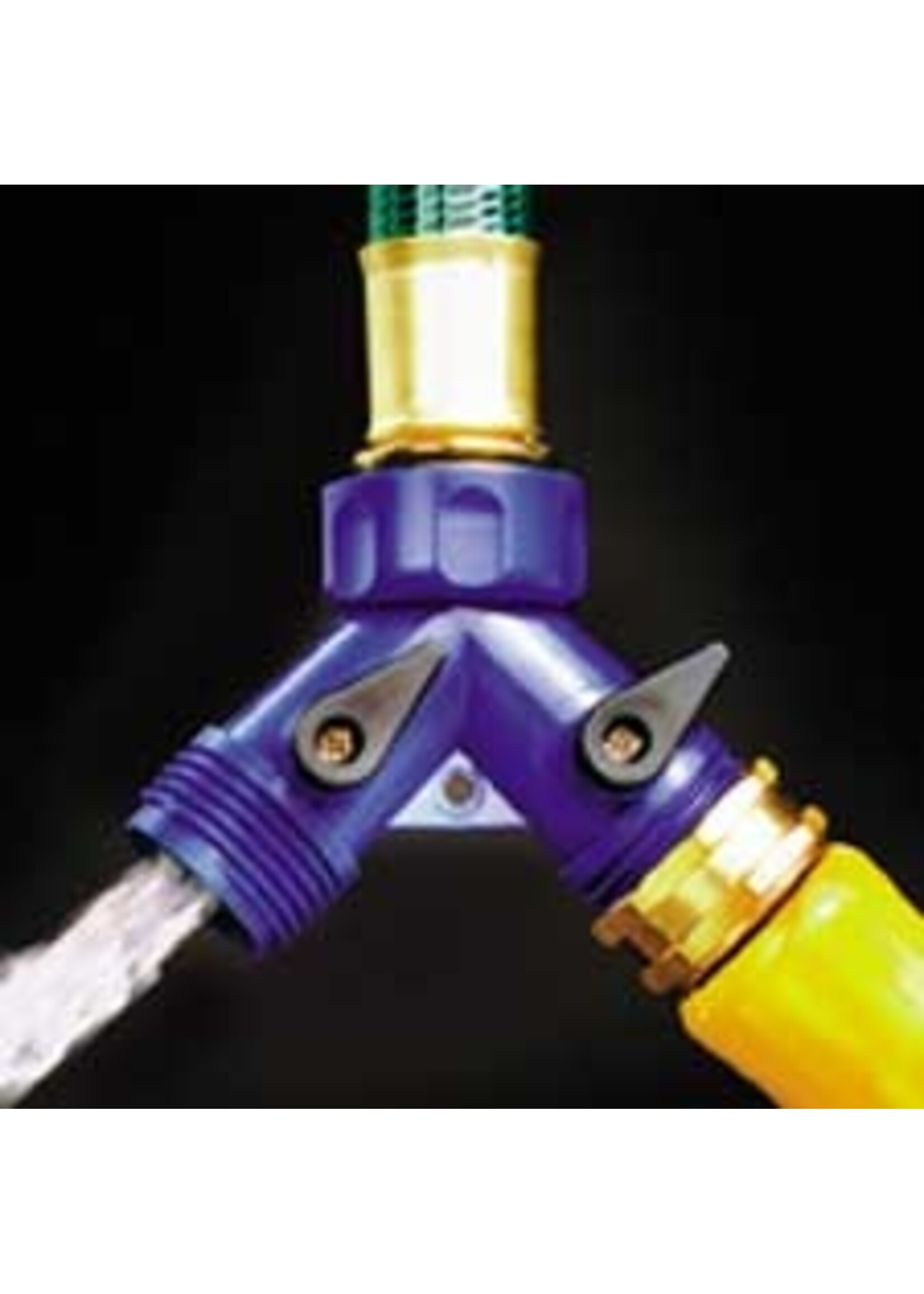 Dramm Dramm Hose Y Shut-off Valve Splitter
