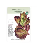 Botanical Interests Lettuce Romaine Rouge d'Hiver Organic