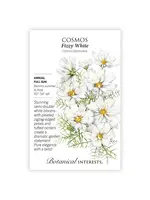 Botanical Interests Cosmos Fizzy White