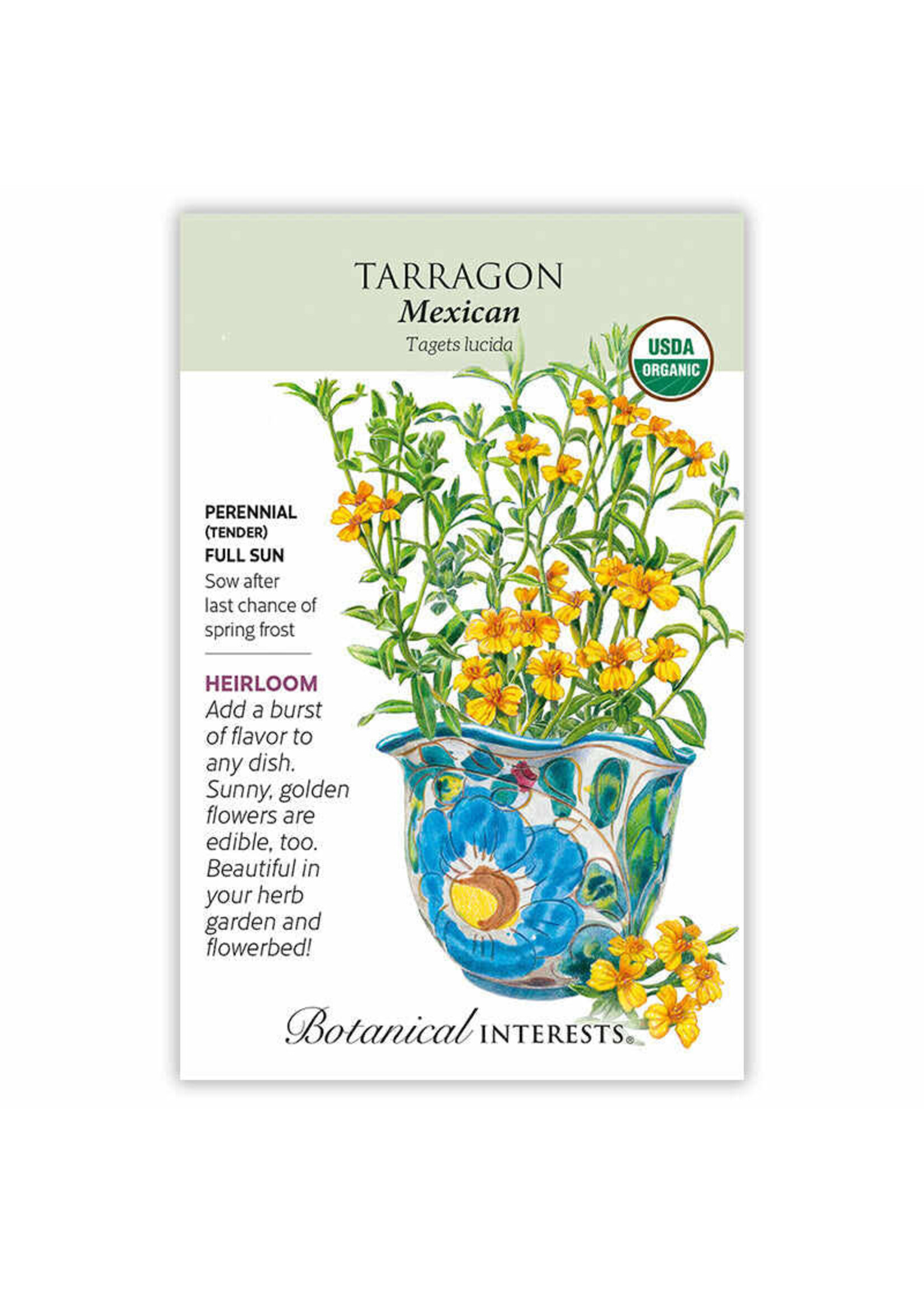 Botanical Interests Tarragon Mexican Organic