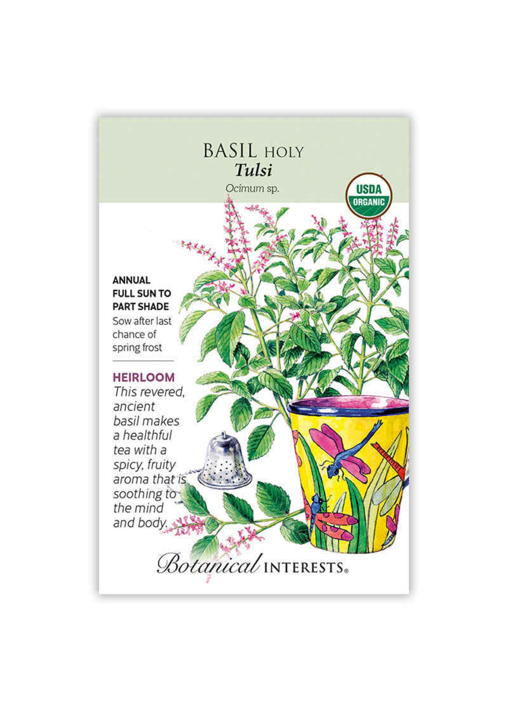 Botanical Interests Basil Holy/Tulsi Organic