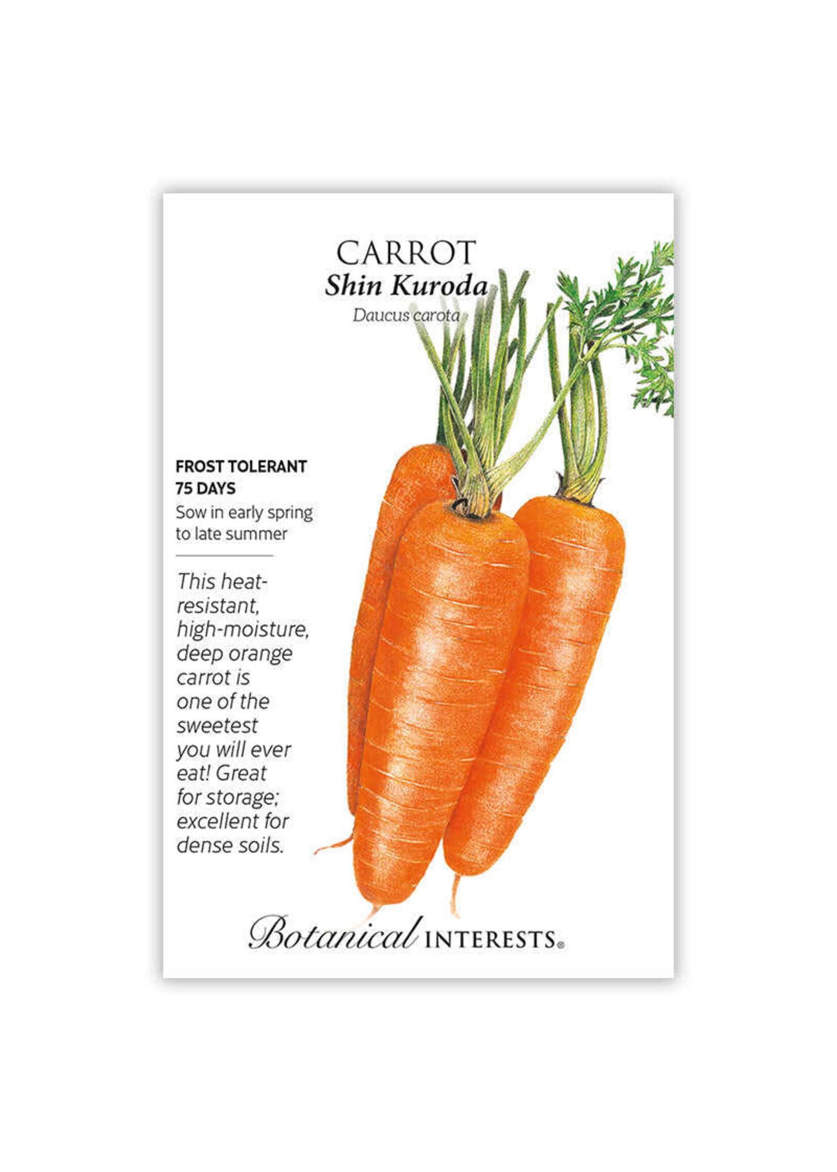 Botanical Interests Carrot Shin Kuroda