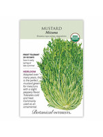 Botanical Interests Mustard Mizuna Organic
