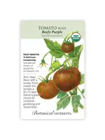 Botanical Interests Tomato Bush Beefy Purple Organic