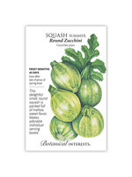 Botanical Interests Squash Summer Round Zucchini