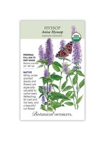 Botanical Interests Hyssop Anise Organic