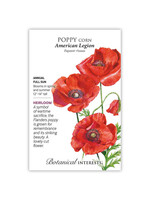 Botanical Interests Poppy Corn American Legion