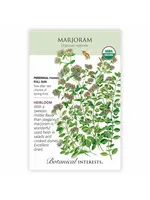 Botanical Interests Marjoram Organic