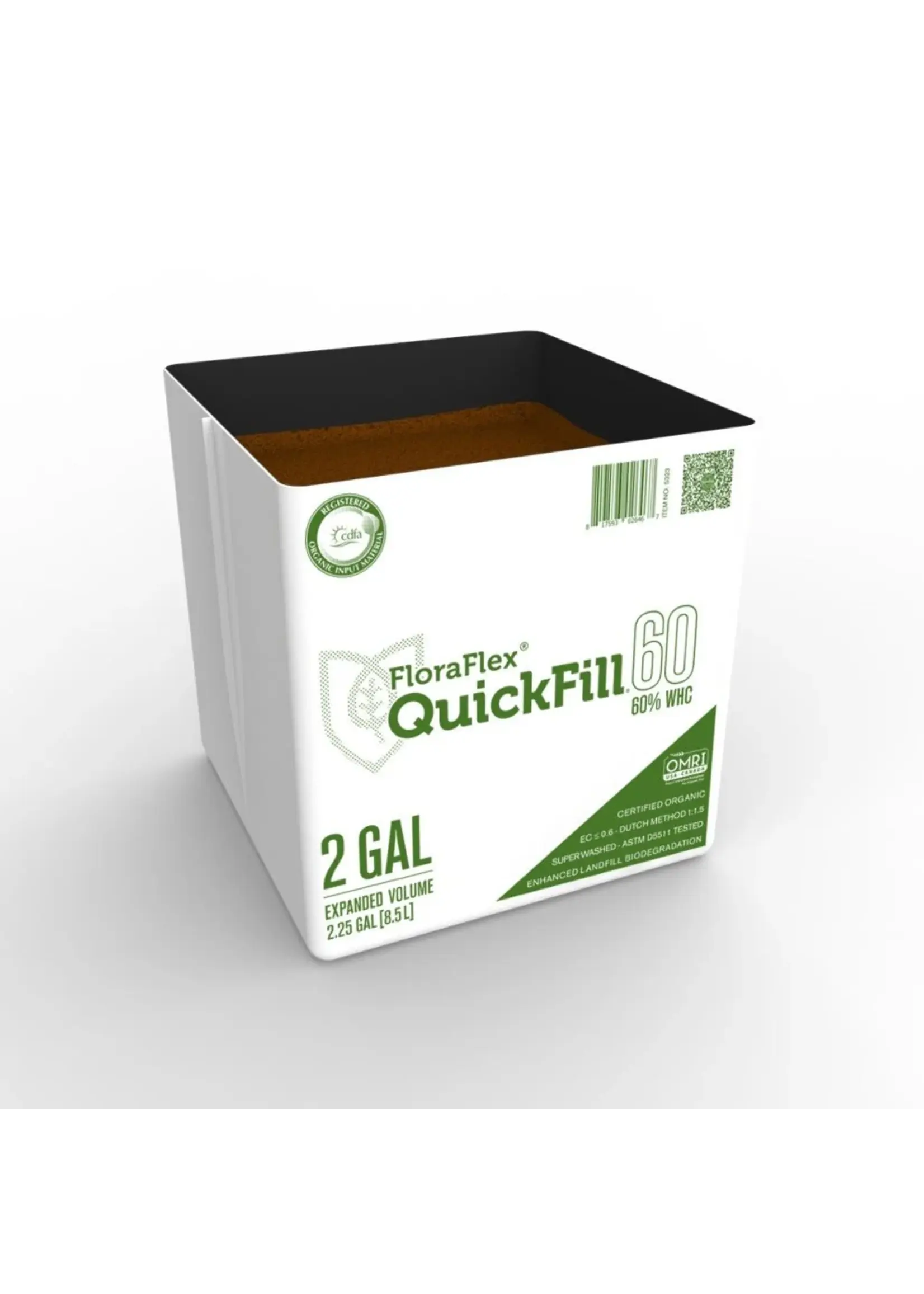 FloraFlex FloraFlex Quickfill Coco 60% WHC 2 Gallon CASE OF 15