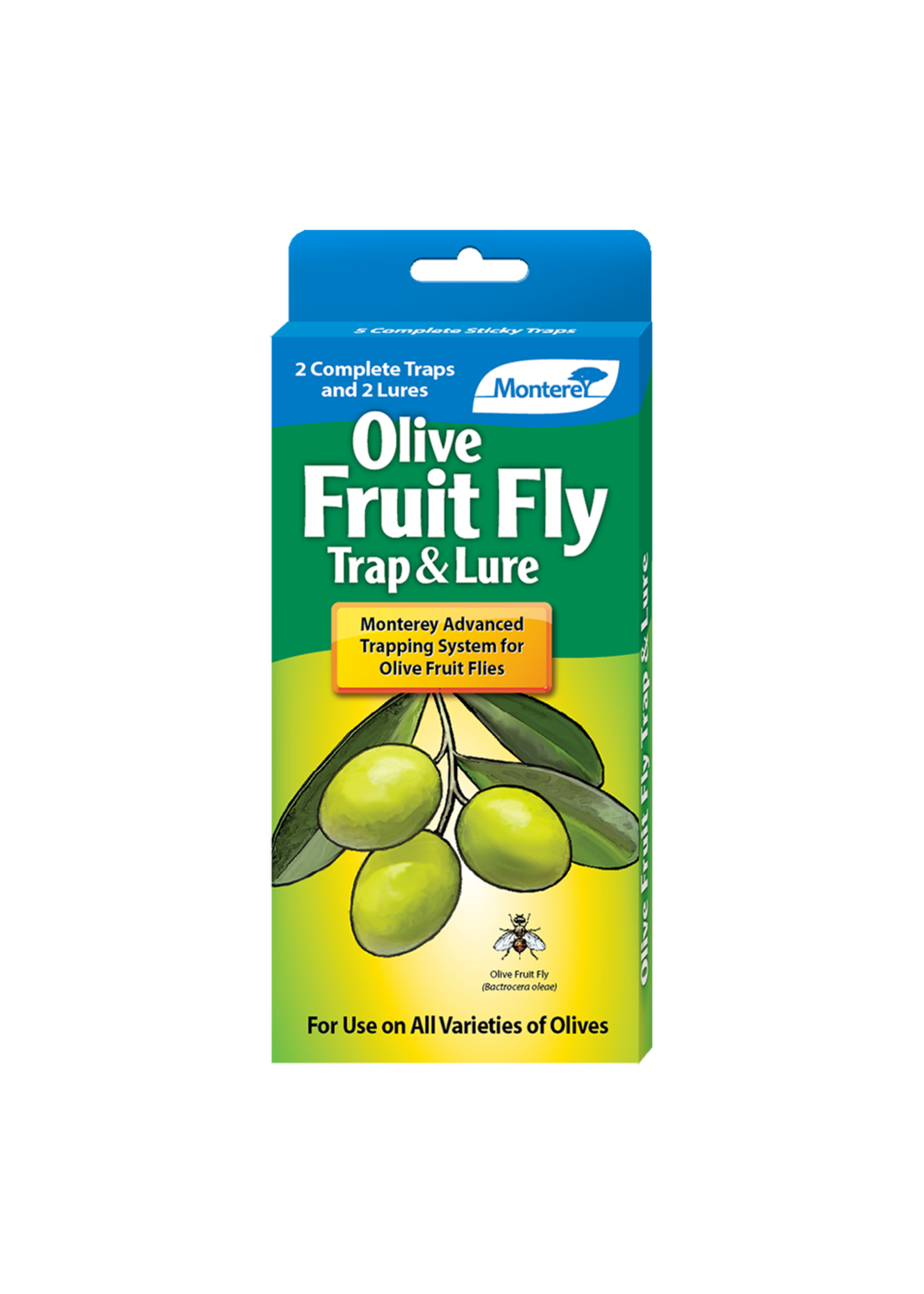 Monterey Lawn & Garden Products Monterey Olive Fruit Fly Trap and Lure 2 Pack