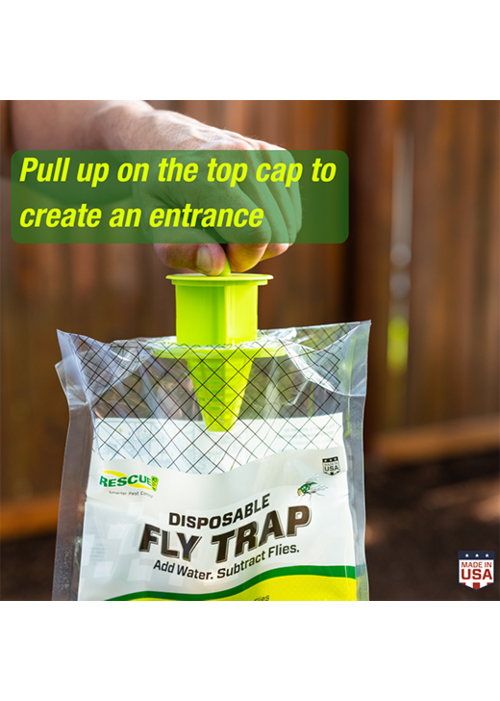 Rescue Rescue Outdoor Fly Trap