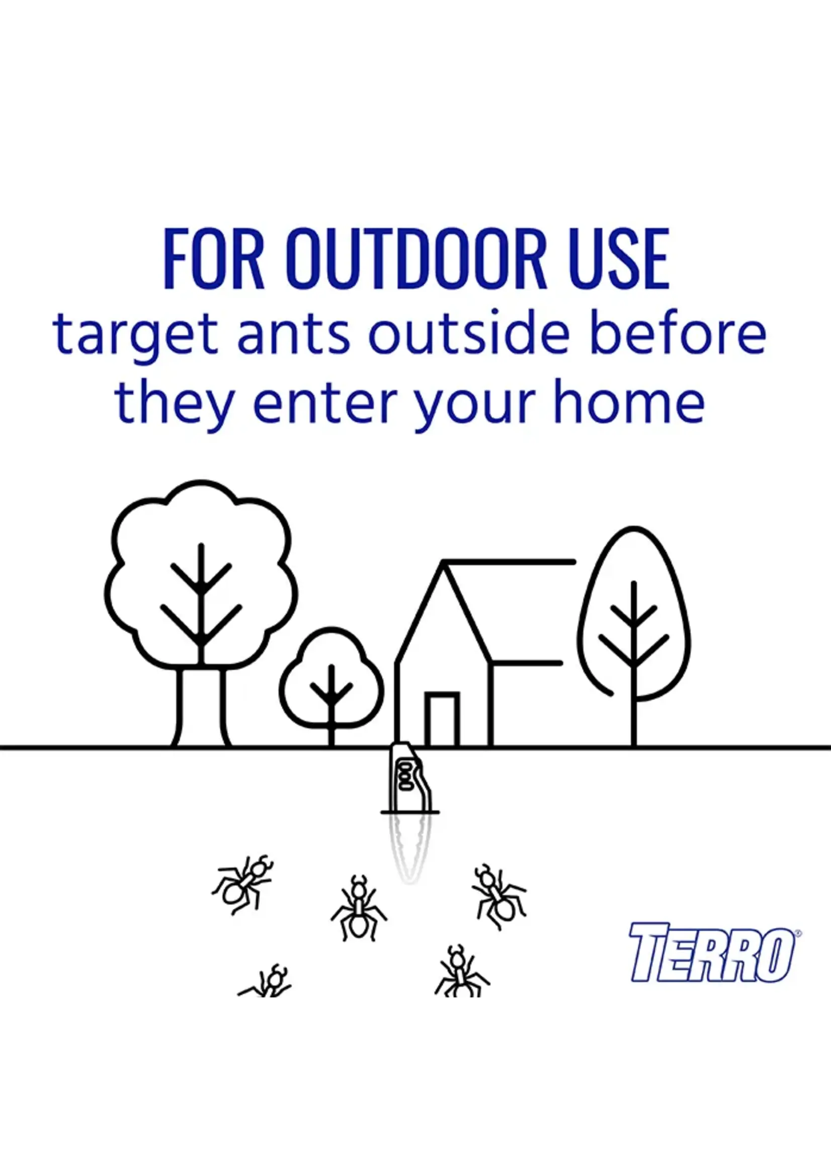 Terro Terro Outdoor Liquid Ant Bait Stakes 8 Bait Stations