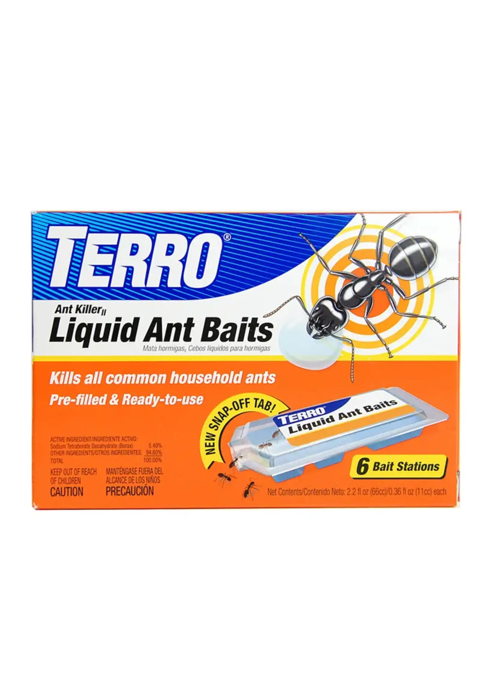 Terro Terro Ant Killer II Liquid Ant Baits 6 Bait Stations