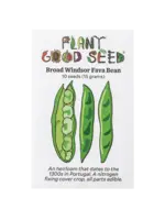 Plant Good Seed Company Bean Fava Broad Windsor Organic