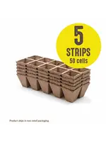 Jiffy Jiffy 1.75 in Peat Strips 5 Strips of 10 Pots