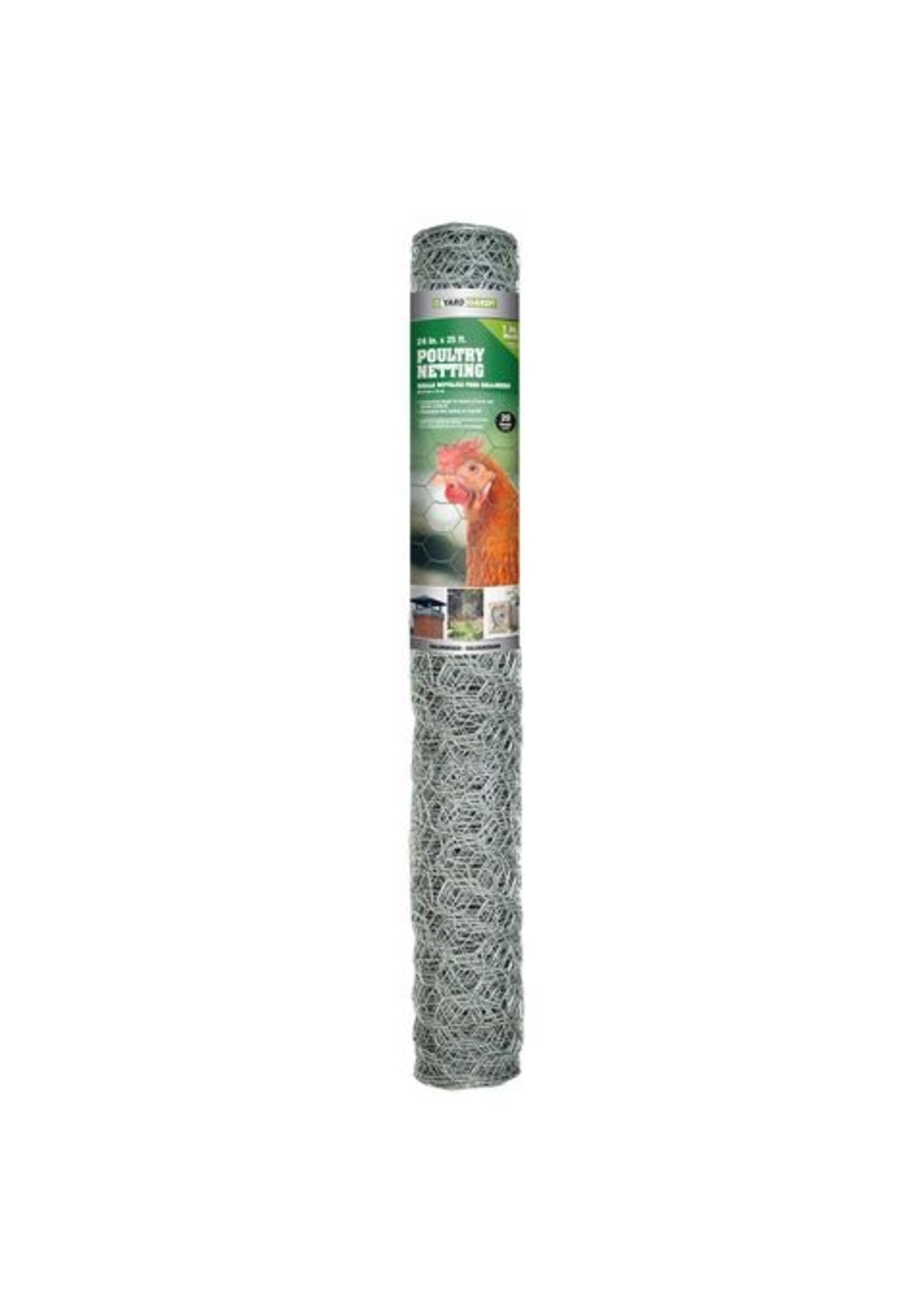Yard Gard Yard Gard Poultry Netting  Chicken Wire 1 in. Mesh