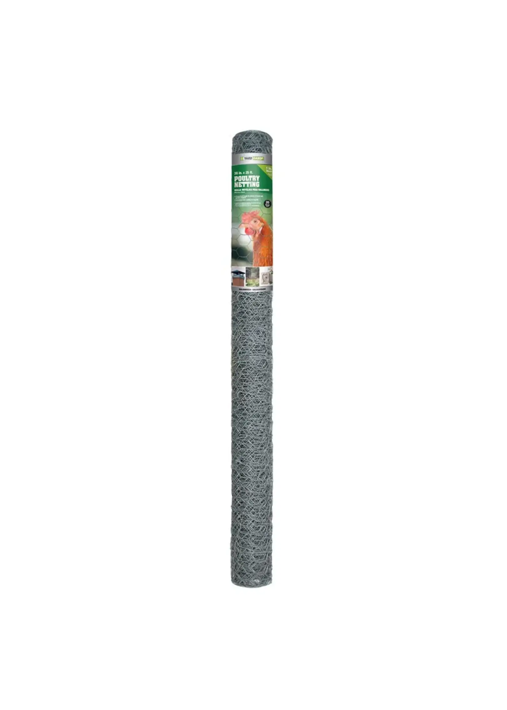 Yard Gard Yard Gard Poultry Netting  Chicken Wire 1 in. Mesh