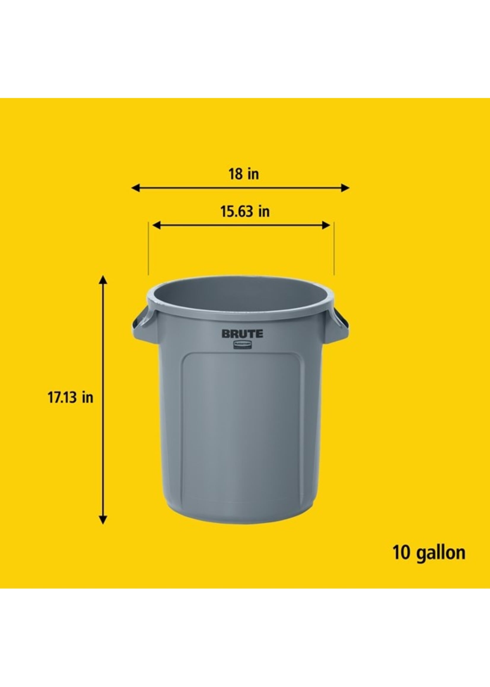 Rubbermaid Rubbermaid Brute Garbage Trash Cans and Lids