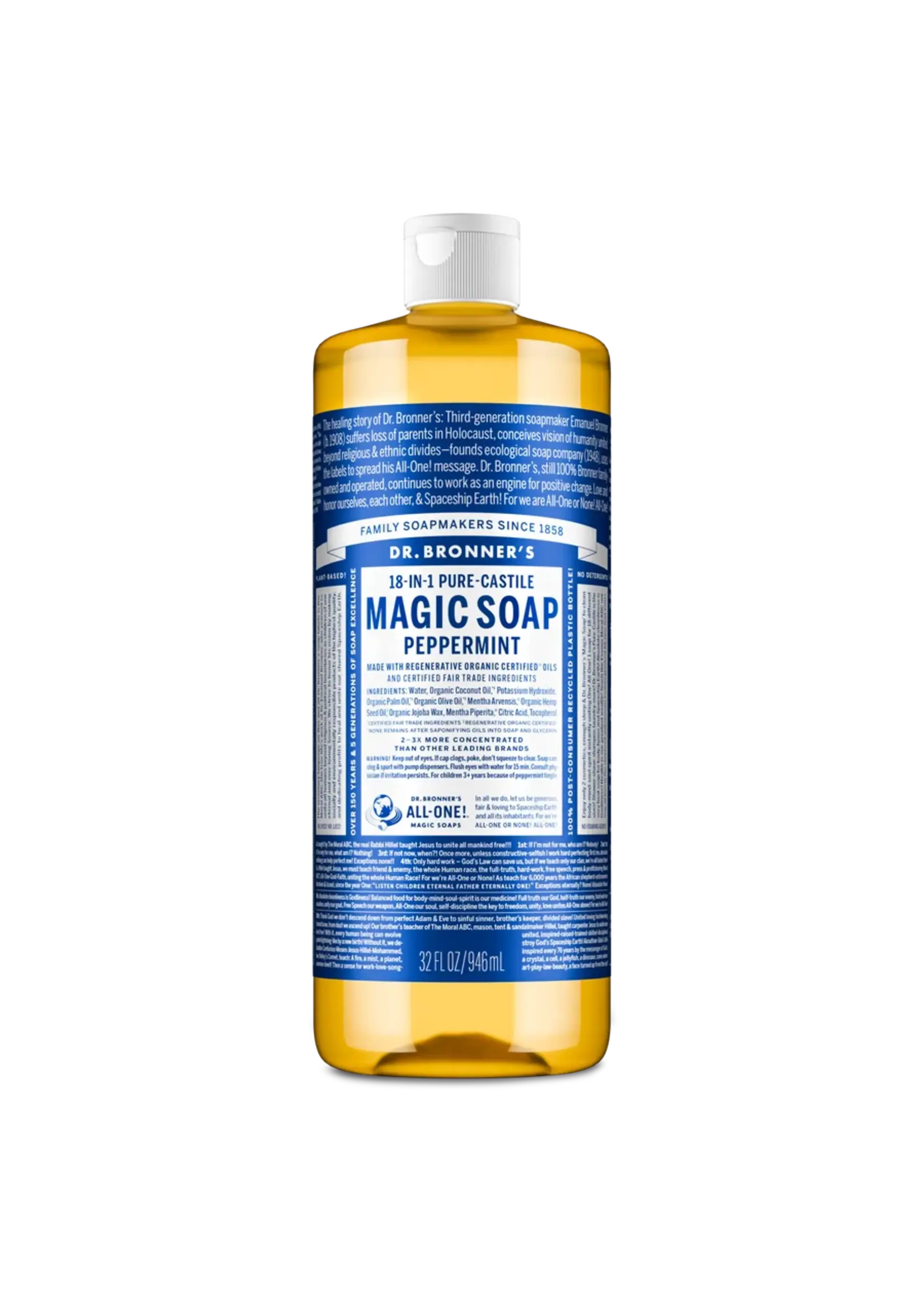 Dr. Bronners Dr. Bronners Magic Soap 18-in-1 Pure-Castile 32 fl oz