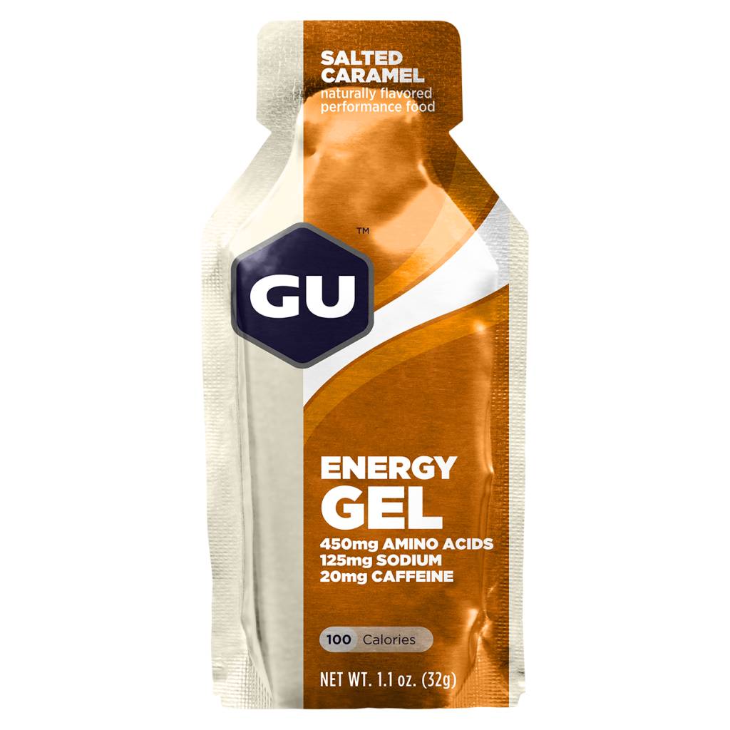 GU Energy Labs GU, Energy Gel, Salted Caramel, EACH