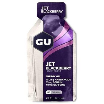GU Energy Labs GU, Energy Gel, Jet Blackberry, EACH