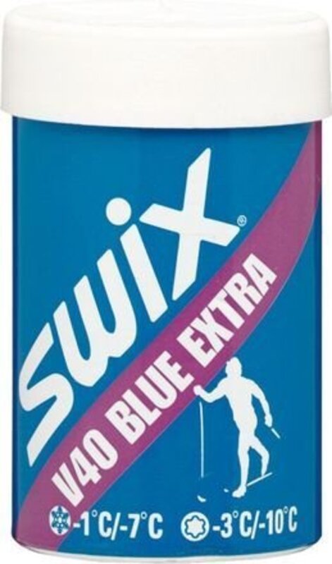 Swix Swix, Kick/Grip Wax, V40 Blue Extra, 45 g