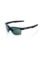100% 100% Sport Coupe Soft Tact Blk-Smoke Lens Sunglasses