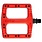 deity components Deity, Deftrap, Platform Pedals, Body: Nylon, Spindle: Cr-Mo, Red, Pair