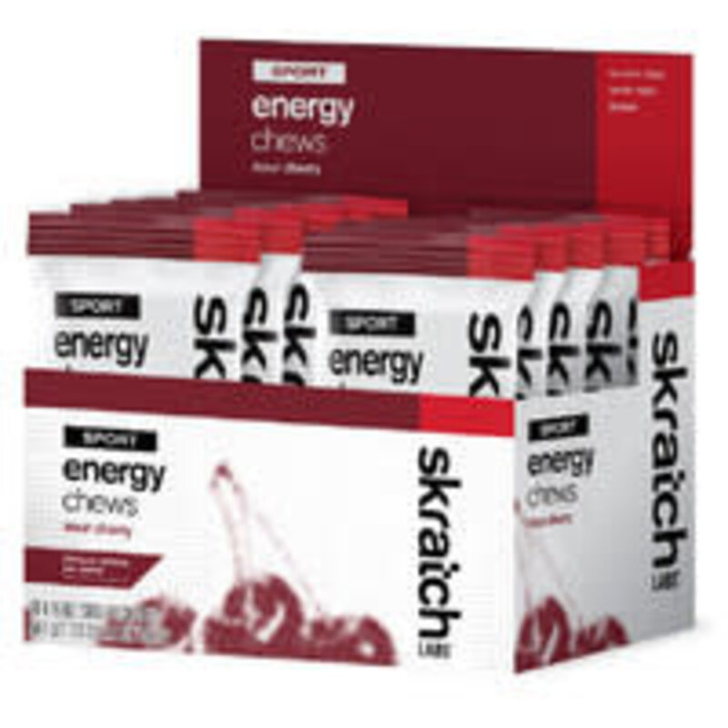 Skratch Labs Skratch Labs Sport Energy Chews Sour Cherry