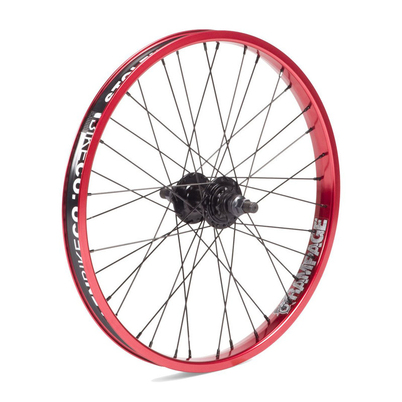STOLEN BMX STOLEN RAMPAGE REAR CASSETTE  BMX WHEEL RED 9T
