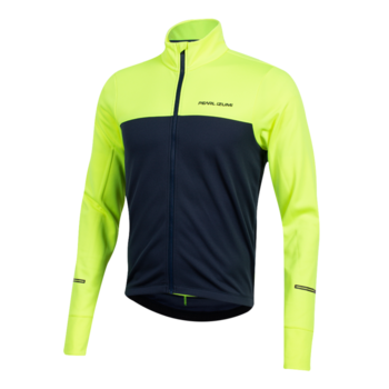 Pearl Izumi QUEST THERMAL JERSEY MENS SCREAMING YELLOW/NAVY L