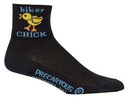 Sock Guy SOCK GUY BIKER CHICK SOCK S/M