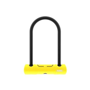 Abus U-Locks - 402 Mini 6.3in - 11mm round shackle - yellow - w/ SH34 bracket