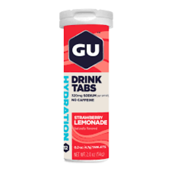 GU Energy GU HYDRATION STRAWBERRY LEMONADE DRINK TABS