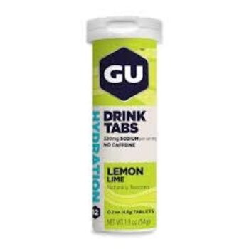 GU Energy GU HYDRATION LEMON LIME DRINK TABS