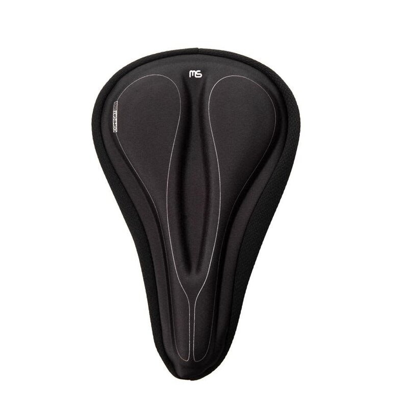 megasoft Megasoft, Sport Gel Saddle Cover, Seat Cover, 274 x 165mm, Black