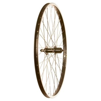 ALEXRIMS Wheel Shop, Alex DM18 Black/ Shimano Tourney FH-TY500 Black/ Stainless Silver 26, Wheel, : Rim, 26'' / 559, Rear, Holes: 36H, QR, 135mm, Shimano 7