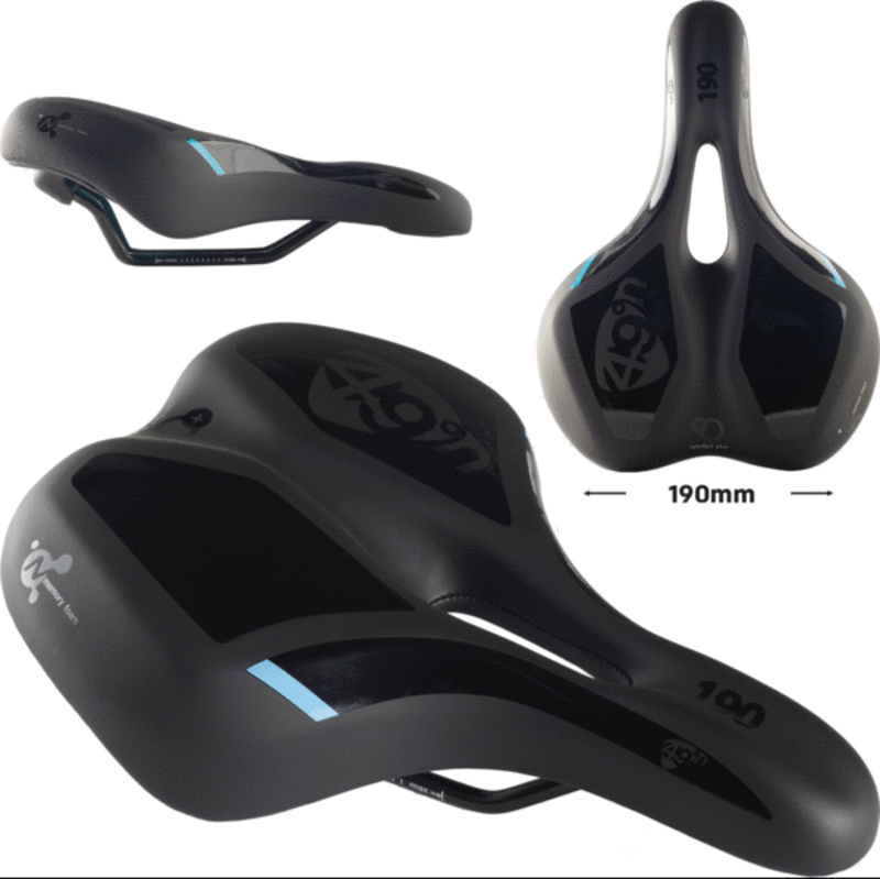 49N 49N FORMFIT MEMORY FOAM UNISEX SADDLE - 175MM